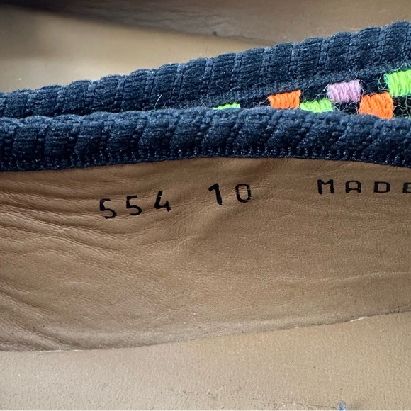 Del Toro Colorful Loafers Checkered Neon Womens 10 - Picture 8 of 11